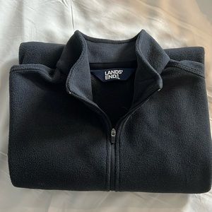 Lands End fleece top sz L (14 / 16)